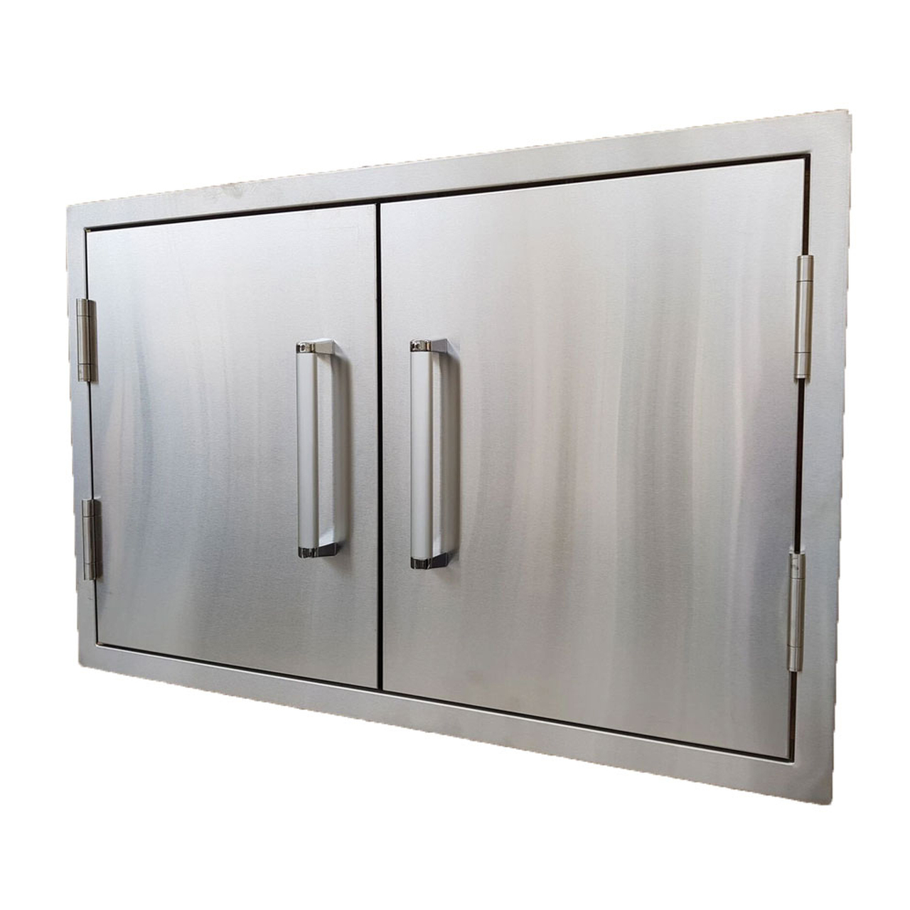 Stainless steel hotsell outdoor kitchen doors